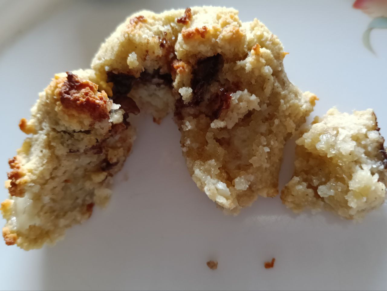 Banana chocolate scone recipe.
